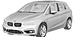 BMW F45 C3208 Fault Code